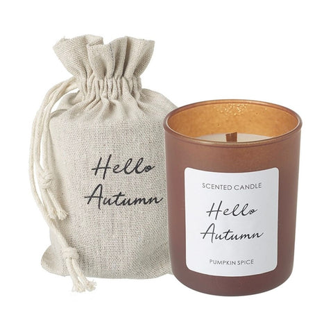 Hello Autumn Scented Jar Candle