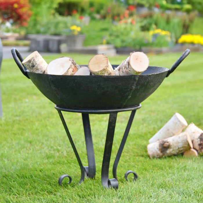 Kadai Bowl on Stand 