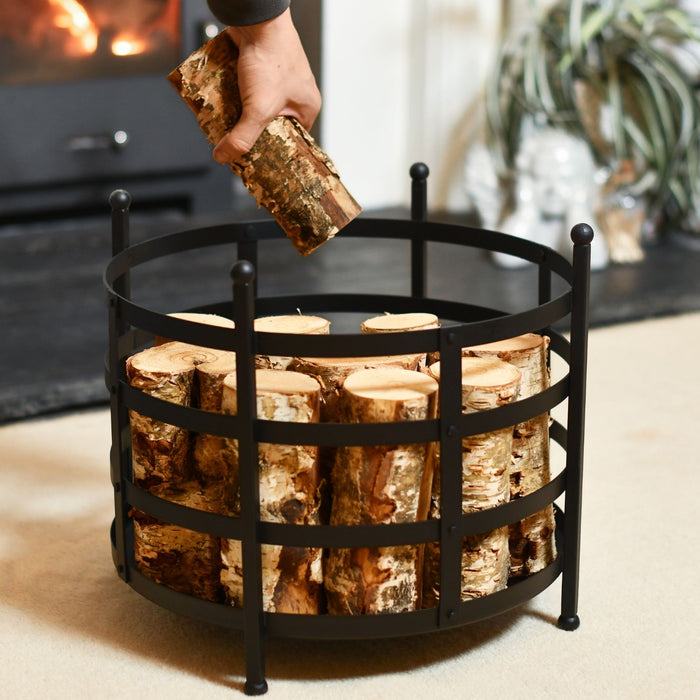 Viking Style Log Holder