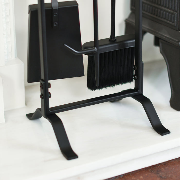 Black Brush, Shovel and Poker In Set 