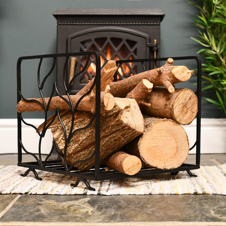 Black Log Rack 