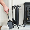 Black Four Piece Tool Set With Shepherd Crook Handles In Situ