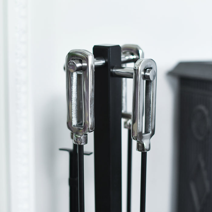 Black and Nickle Finish Looped Tools