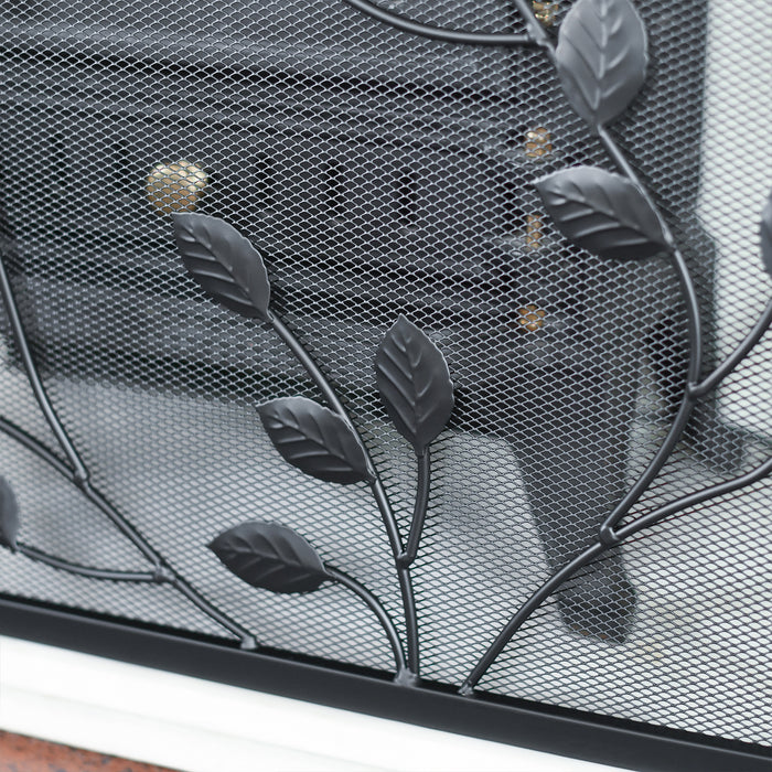 Bottom of Panel With Leaf Detail 