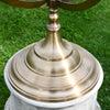 Antique Brass base on large armillary 