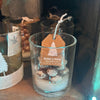 Make a wish pinecone candle in jar 