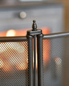 Close Up of Black Finial on Guard 