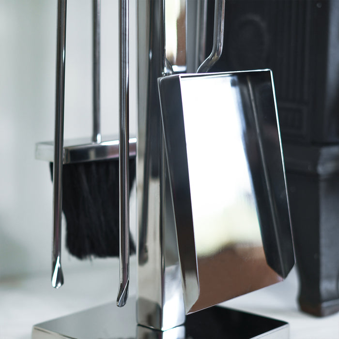 Close Up Of Stainless Steel Square Shovel