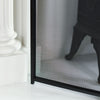 Close Up Of Fire Guards Frame and Mesh Insert