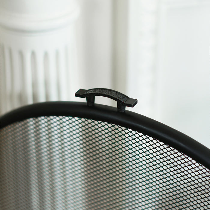 Close Up Of Mesh and Frame On Guard 
