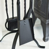 Close Up Of Smooth Metal Shovel For Fires 