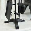 Close Up of Fireside Tools on Three Pronged Black Stand 