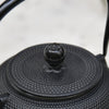 Close up of teapot lid