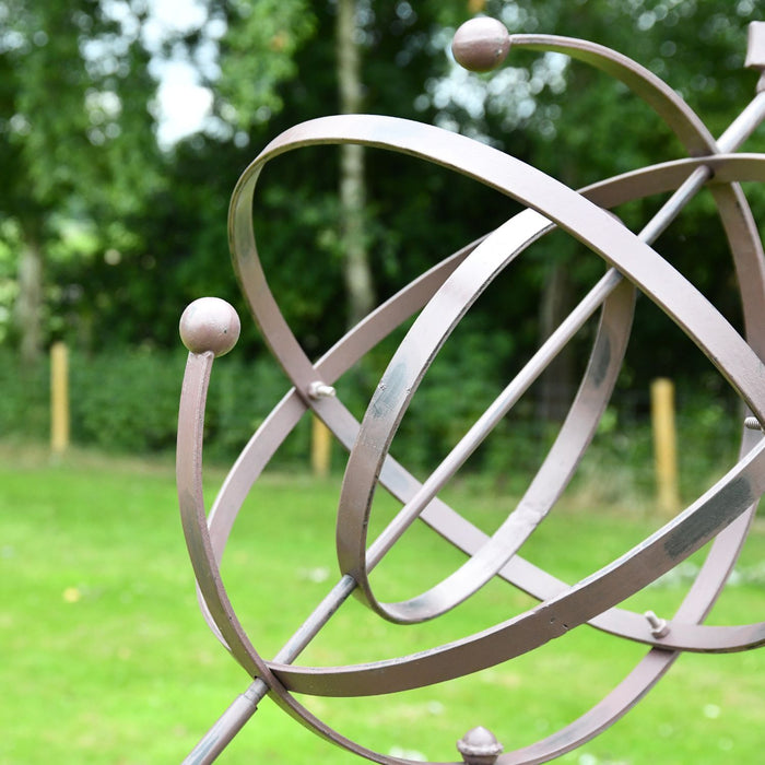 Close up of Iron Armillary 
