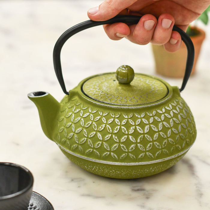 Handle Up on Teapot 