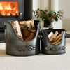Steel Log and Kindling buckets