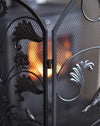 Close Up of Latch on Fire Guard 