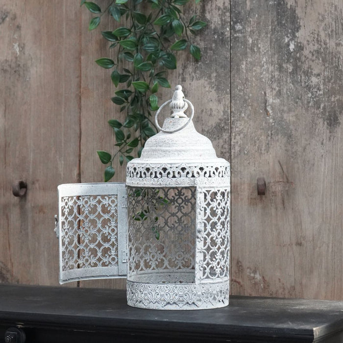Rustic Wrought Iron Lantern
