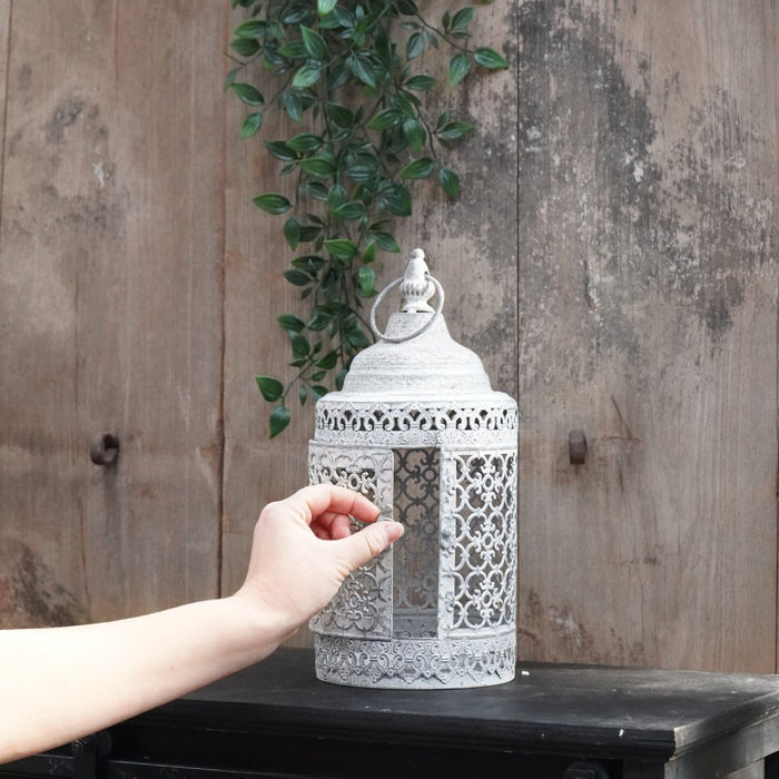 Rustic Wrought Iron Lantern