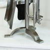 Silver Four Tools and Three Pronged Stand 