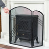 Simplistic Black Three Fold Guard