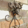 Close Up of Antique Bronze Stag 
