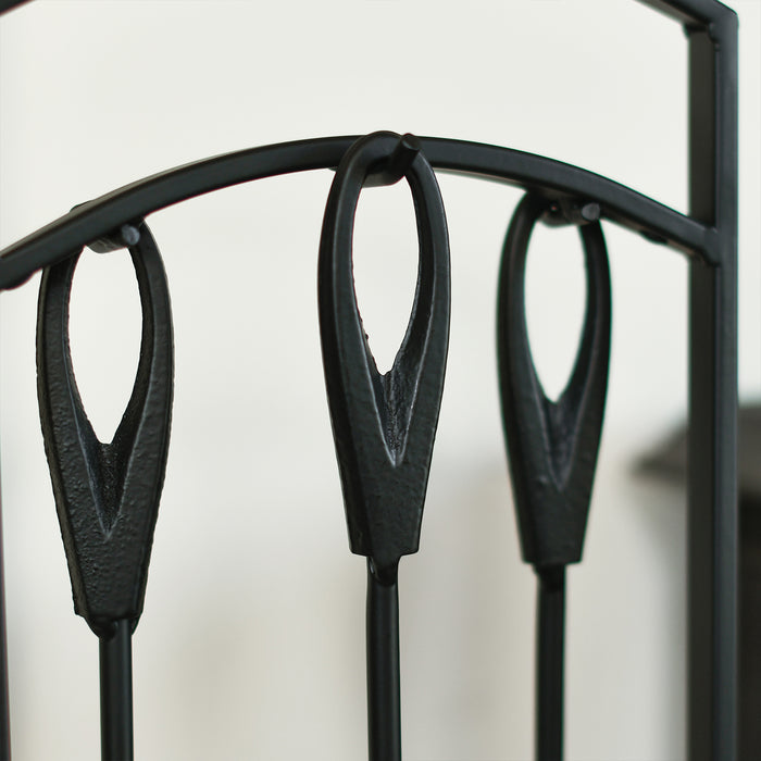 Three Piece Contempoary Looped Handles In Set 