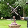 Man Stood by Armillary 