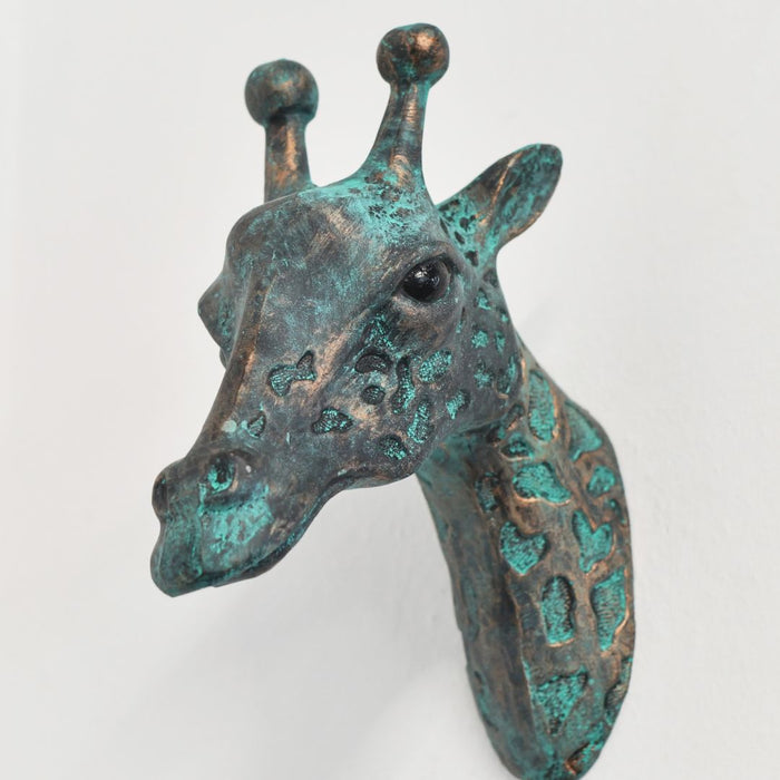 Wall Mounted Metal Giraffe Decoration 