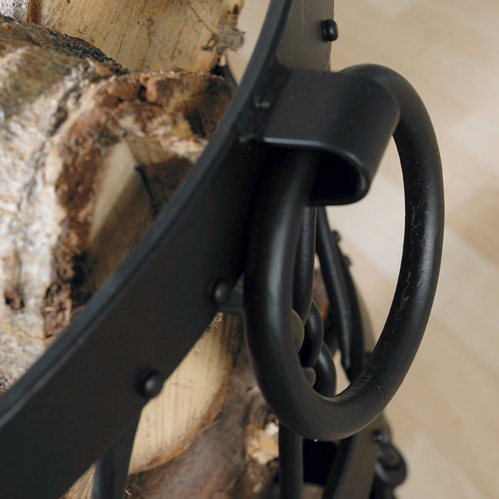 Iron Log Basket Handle 